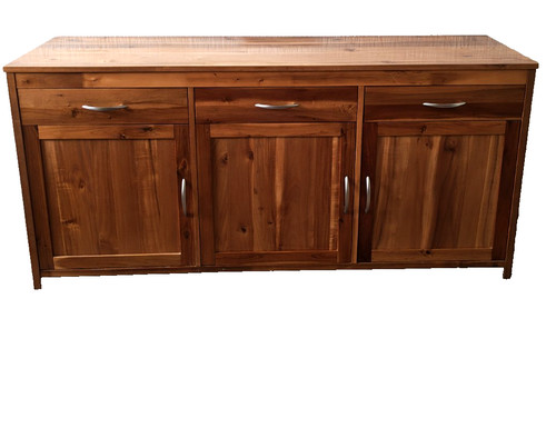 Large wooden sideboard cabinet - large,