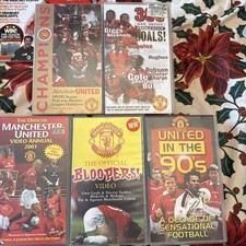Vintage man utd vhs videos - utd, 5