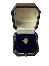 1986 Opal Ring 9ct Gold Fire
