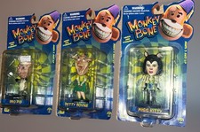 Monkey Bone Figures X 3 -