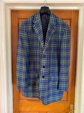 John Bray Green & Blue Check