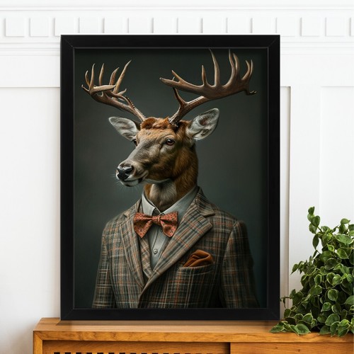 Vintage stag suit - vintage,