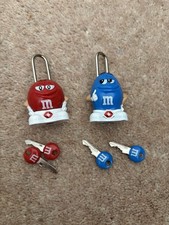 100% Genuine M&M’s Luggage Padlocks