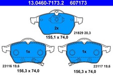 FRONT BRAKE PAD SET DISC BRAKE