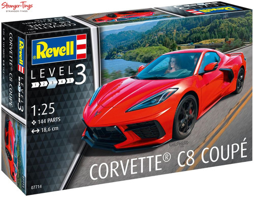 Revell corvette coupe 25 - coupe, 1:25