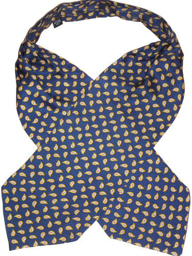 Vintage tie rack silk cravat - vintage,
