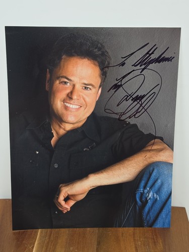 Donny osmond signed - donny,