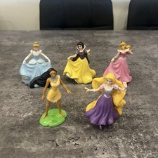 Disney Theme Parks Princess Collectibles Figures Cake Topper Set