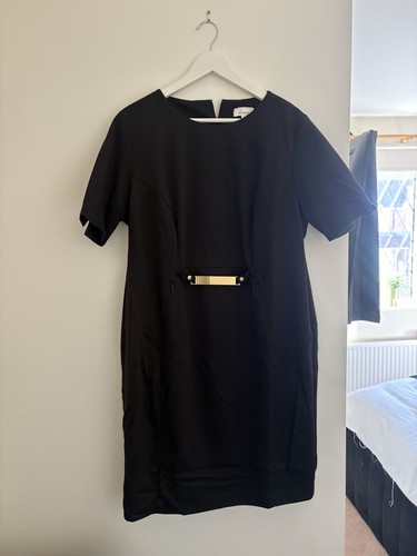 Linea black shift knee length - black,