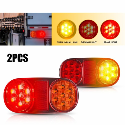 Pair 12v led rear - rear, tail