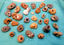 30 x Rare Natural Hag Stones