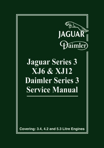 Jaguar series xj6 and - jaguar, 3