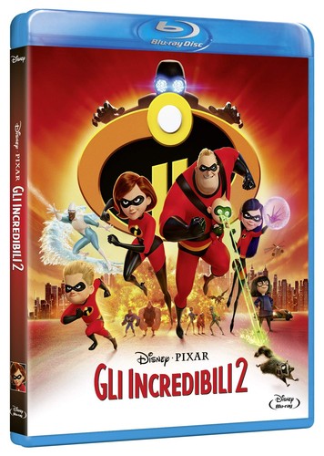 Gli incredibili - incredibili, (blu-ray)