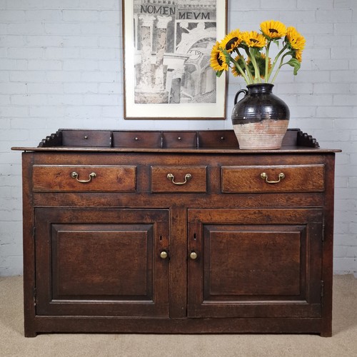 Oak dresser base - oak, george