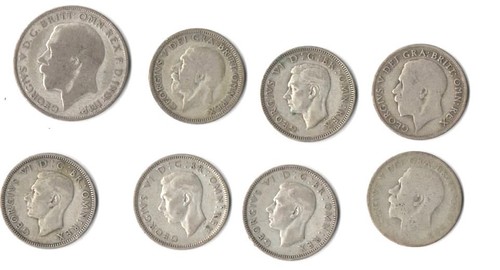 Great britain one shilling - ,