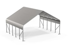 Carport Vehicle Canopy Portable Garage Field Shelter Farm Storage Building