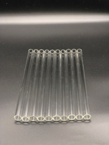 Glass pyrex blowing - 8", tubes