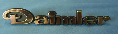 Daimler boot badge - badge, xj6