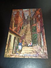 Artist Drawn, Well Yard, Church St., WHITBY, Yorkshire - E. T. W. Dennis & Sons