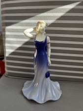 Coalport Debutante Paula Figurine Vintage Jenny Oliver Bone China 1998 Ex Cond
