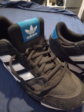 Adidas ZX 750 HD FW 4022 size UK 10 men's trainers shoes blue white