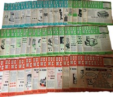 46 x 1957 Hobbies Weekly