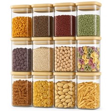 12pcs Kitchen Spice Jars