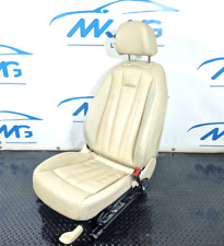 16-24 AUDI A5 F5 COUPE FRONT DRIVER WHITE LEATHER SEAT