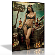 Pirate Bar Tin Metal Sign