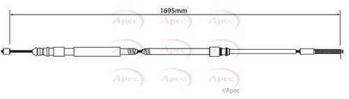 Apec cab1022 parking brake - apec,