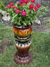 Vintage Majolica Jardiniere