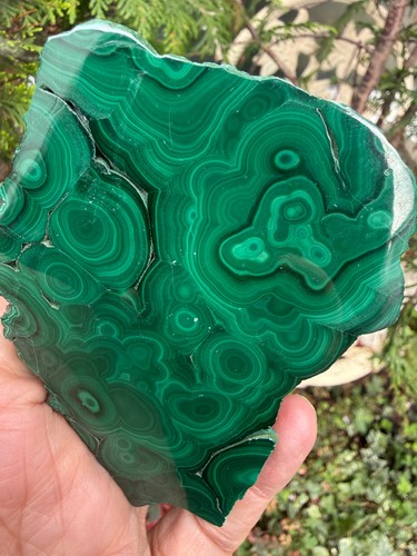 Malachite crystal freeform - malachite,
