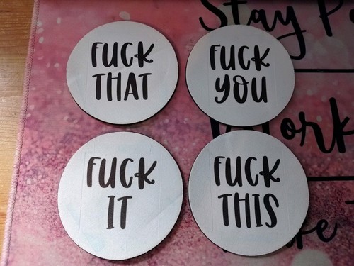 Set rude k costers - set, 4