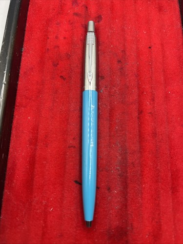 Parker jotter steel light - steel, blue