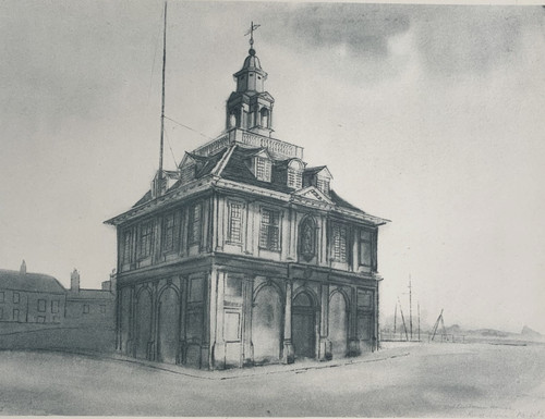 The custom house king s - house, at