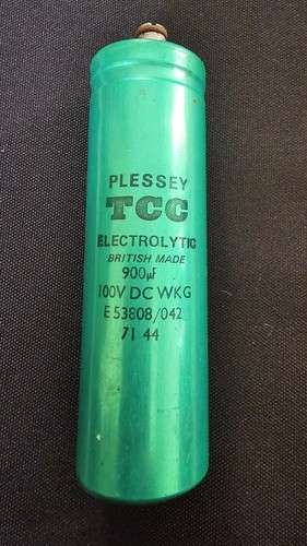 900uf 100v electrolytic - 100v, dc