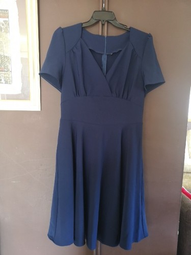 2xl navy 1940 style - navy, dress