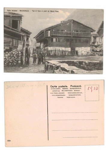 Vintage postcard valle - postcard,