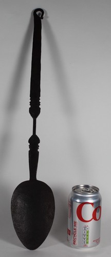 Antique wrought iron basting - wrought,
