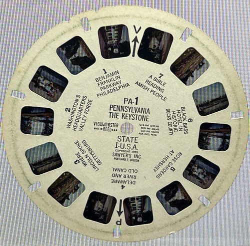Vintage view master slide - view-master,