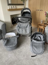 BabyStyle Prestige  Grey Pram