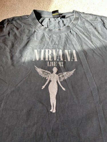 Nirvana live shirt - nirvana, 93