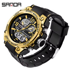 SANDA Mens Sports Dual Display
