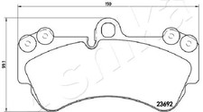 Brake pads 50-00-0949 ASHIKA