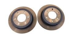 OEM 2x Brake Discs Set Rear