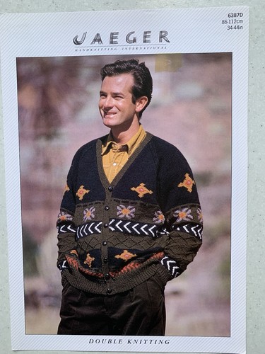 Jaeger knitting pattern - dk,