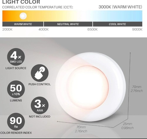 Star spangled tap light - star-spangled,