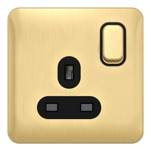 Schneider 13a switched socket - schneider,