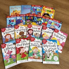 Mixed bundle Phonics Reading Books 19 - Reading with Phonics Snow White Usborne 