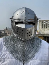 Medieval Knight Gothic Helmet